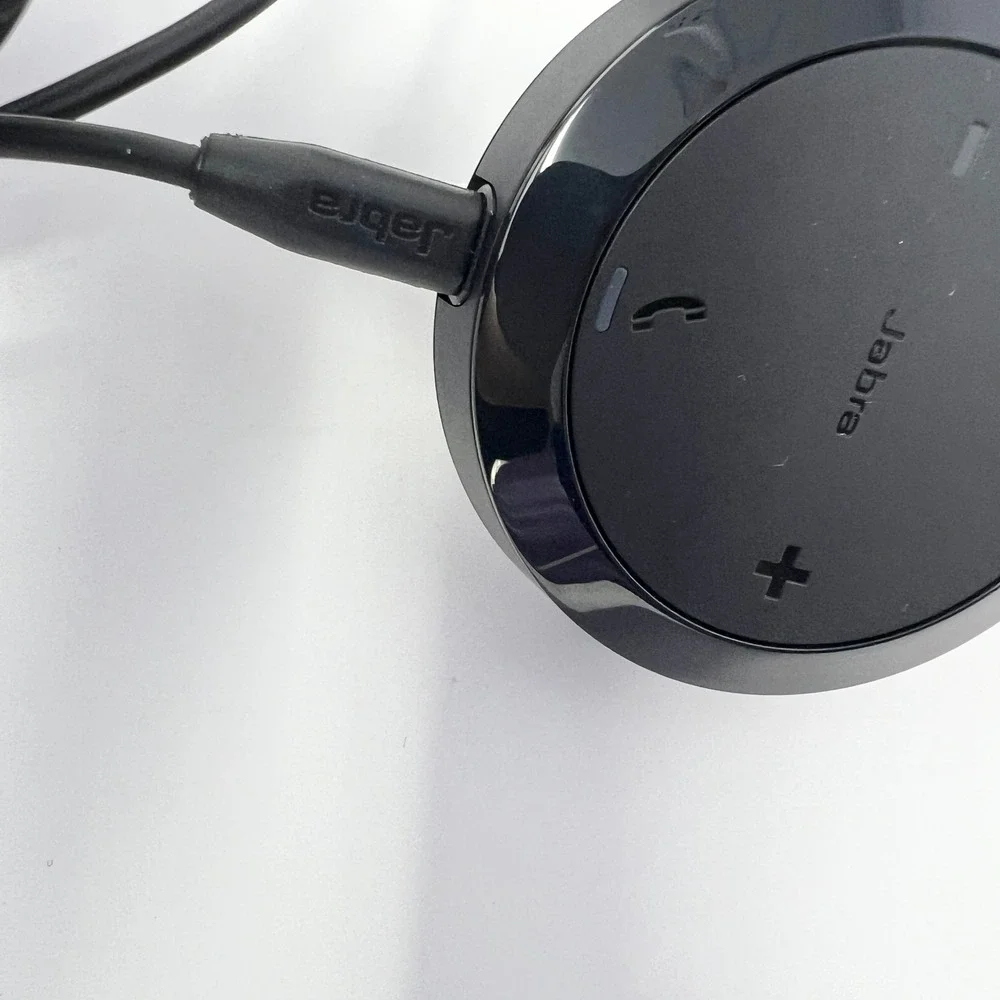 Jabra Evolve 40 Wired Stereo On-Ear Headset USB-A 3.5mm Black Noise Canceling